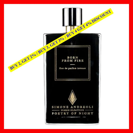 Simone Andreoli Born From Fire Eau De Parfum Intense Spray 3.4Oz - 100Ml