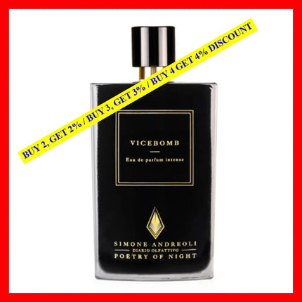 Simone Andreoli Vicebomb Eau De Parfum Intense Spray 3.4Oz - 100Ml