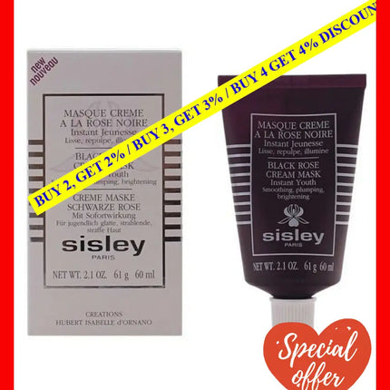 Sisley Black Rose Cream Mask 60Ml - 3473311400000