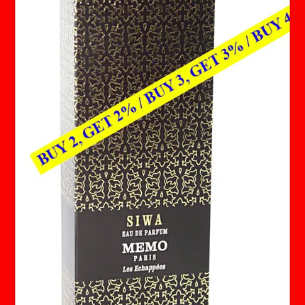 Siwa By Memo Paris For Unisex - 2.53 Oz Edp Spray