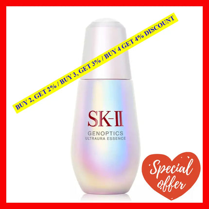 Sk-Ii Genoptics Ultraura Essence Serum The Brightening 1.7Oz - 50Ml