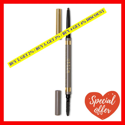 Sketch And Sculpt Brow Pencil - Medium By Stila For Women 0.0016 Oz Eyebrow