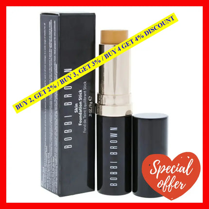 Skin Foundation Stick - 04 Natural By Bobbi Brown For Women 0.31 Oz