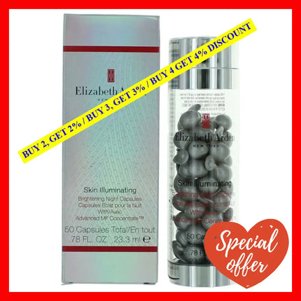 Skin Illuminating By Elizabeth Arden 50 Brightening Night Capsules