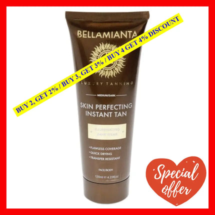 Skin Perfecting Instant Tan - Medium-Dark By Bellamianta For Women 4.23 Oz Bronzer