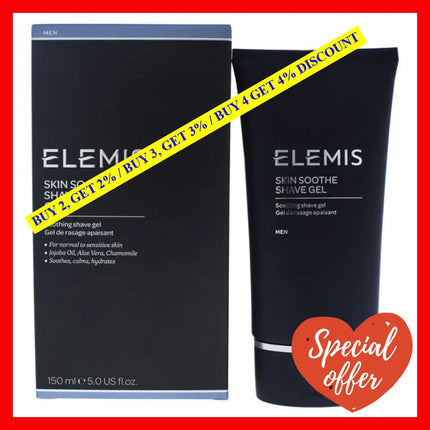 Skin Soothe Shave Gel By Elemis For Men - 5 Oz