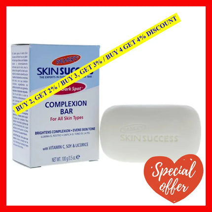 Skin Success Anti-Dark Spot Complexion Bar By Palmers For Unisex - 3.5 Oz Cleanser