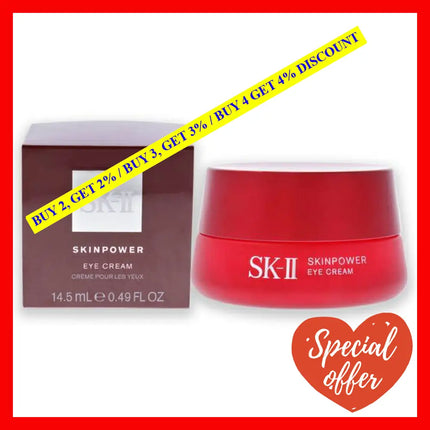 Skinpower Eye Cream By Sk-Ii For Unisex - 0.49 Oz