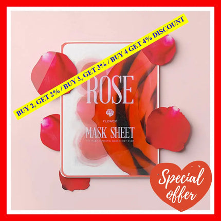 Slice Sheet Mask - Rose Flower By Kocostar For Unisex 1 Pc