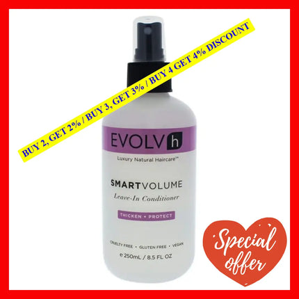 Smartvolume Volumizing Leave-In Conditioner By Evolvh For Unisex - 8.5 Oz