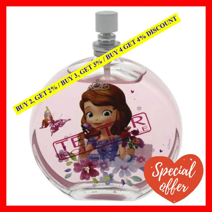 Sofia By Disney For Kids - 3.4 Oz Edt Spray (Tester)