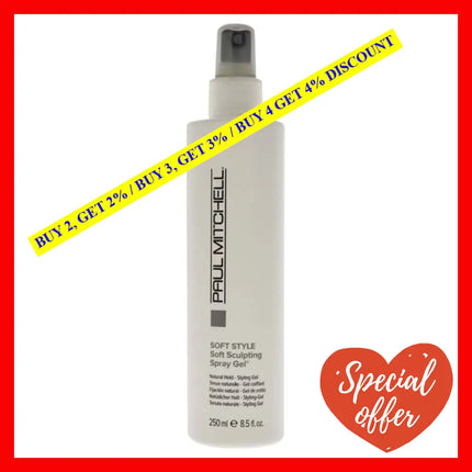 Soft Sculpting Spray Gel By Paul Mitchell For Unisex - 8.5 Oz