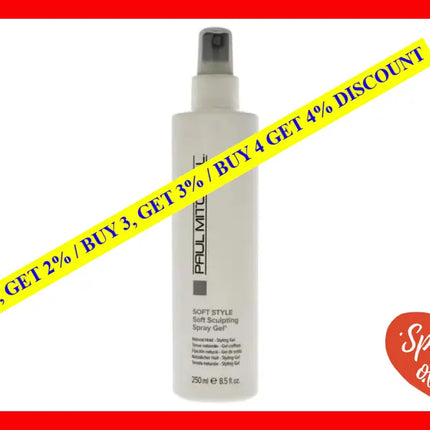 Soft Sculpting Spray Gel By Paul Mitchell For Unisex - 8.5 Oz