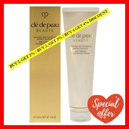 Softening Cleansing Foam By Cle De Peau For Women - 4.8 Oz Cleanser