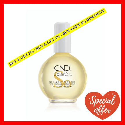 Solaroil Essentials Nail And Cuticle Care By Cnd For Women - 2.3 Oz Oil