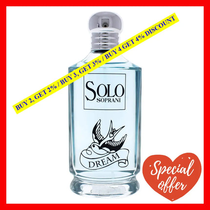 Solo Soprani Dream By Luciano For Women - 3.3 Oz Edt Spray