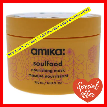 Soulfood Nourishing Mask By Amika For Unisex - 8 Oz Masque