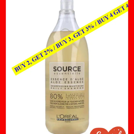 Source Essentielle Daily Shampoo By Loreal Professional For Unisex - 50.73 Oz