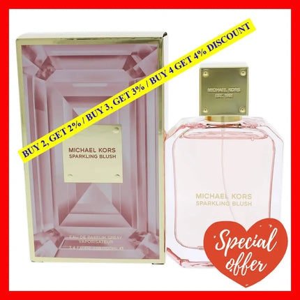 Sparkling Blush By Michael Kors For Women - 3.4 Oz Edp Spray