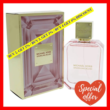 Sparkling Blush By Michael Kors For Women - 3.4 Oz Edp Spray