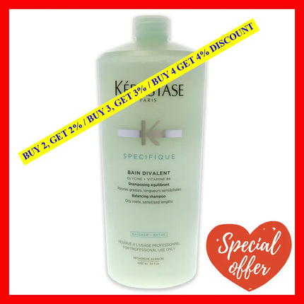 Specifique Bain Divalent Shampoo By Kerastase For Unisex - 34 Oz