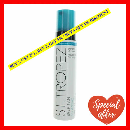 St. Tropez Self Tan Classic By 8 Oz Bronzing Mousse