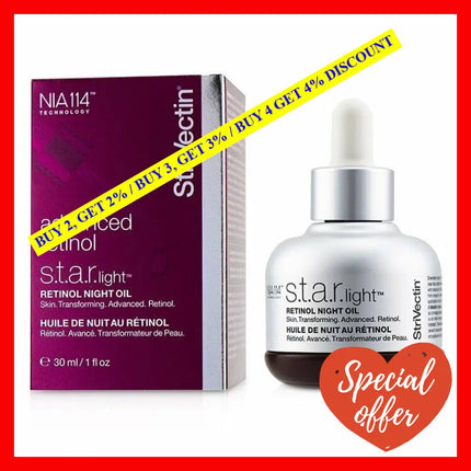 Star Light Retinol Night Oil By Strivectin For Unisex - 1 Oz