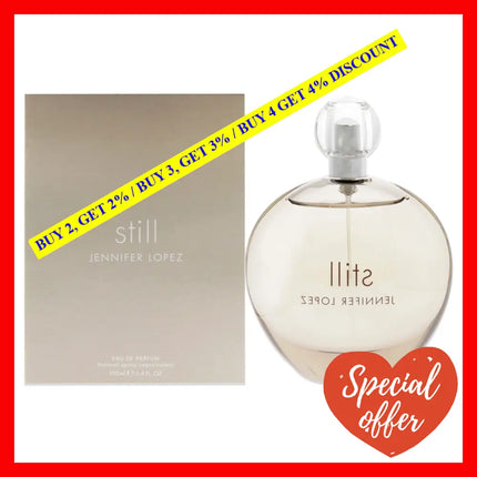 Still By Jennifer Lopez For Women - 3.4 Oz Edp Spray