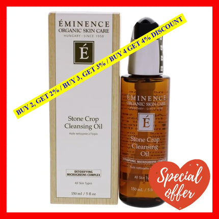 Stone Crop Cleansing Oil By Eminence For Unisex - 5 Oz Cleanser