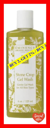 Stone Crop Gel Wash By Eminence For Unisex - 4.2 Oz Cleanser