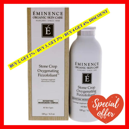 Stone Crop Oxygenating Fizzofoliant By Eminence For Unisex - 4.2 Oz Exfoliator