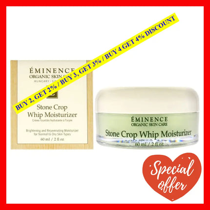 Stone Crop Whip Moisturizer By Eminence For Unisex - 2 Oz