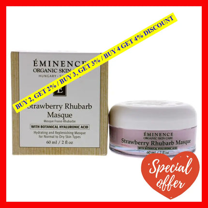 Strawberry Rhubard Masque By Eminence For Unisex - 2 Oz Mask