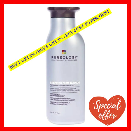 Strength Cure Blonde Shampoo By Pureology For Unisex - 9 Oz