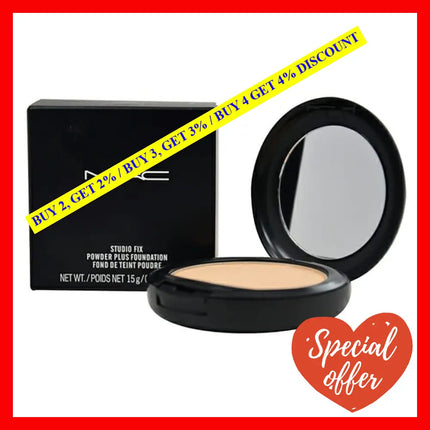 Studio Fix Powder Plus Foundation - C3 By Mac For Women 0.52 Oz