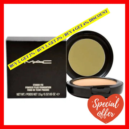 Studio Fix Powder Plus Foundation - Nc42 By Mac For Women 0.52 Oz