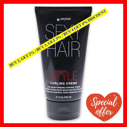 Style Sexy Hair Curling Creme By For Unisex - 5.1 Oz Cream