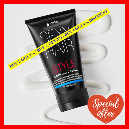 Style Sexy Hair Curling Creme By For Unisex - 5.1 Oz Cream