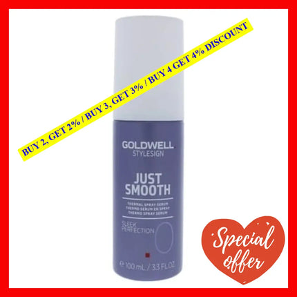 Stylesign Just Smooth Sleek Perfection Thermal Spray Serum By Goldwell For Unisex - 3.3 Oz