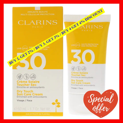 Sun Care Cream Spf 30 By Clarins For Unisex - 1.7 Oz Sunscreen