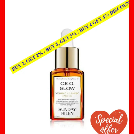 Sunday Riley Ceo Glow Vitamin C + Turmeric Face Oil 5 Ml - 817494013948