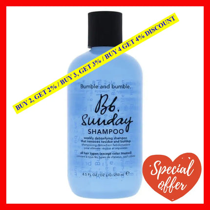 Sunday Shampoo By Bumble And For Unisex - 8.5 Oz