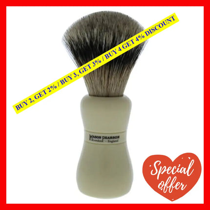 Super Badger Shaving Brush By Mason Pearson For Unisex - 1 Pc Hair