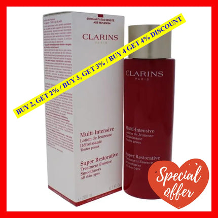 Super Restorative Treatment Essence By Clarins For Unisex - 6.7 Oz