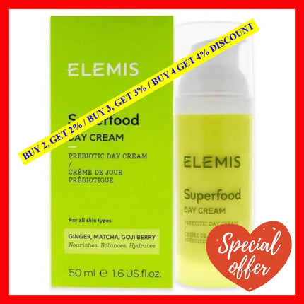 Superfood Day Cream By Elemis For Unisex - 1.6 Oz