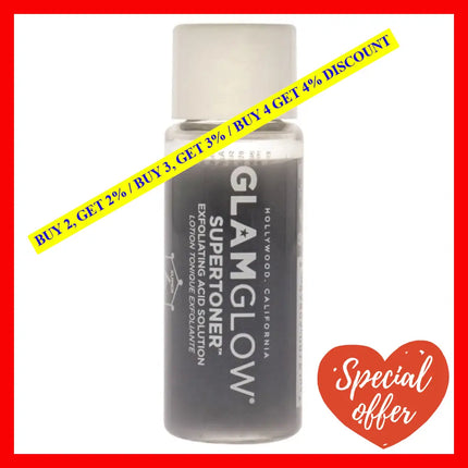 Supertoner Exfoliating Acid Solution By Glamglow For Unisex - 0.24 Oz Exfoliator