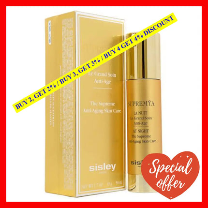 Supremya At Night The Supreme Anti-Aging Serum By Sisley For Women - 1.7 Oz