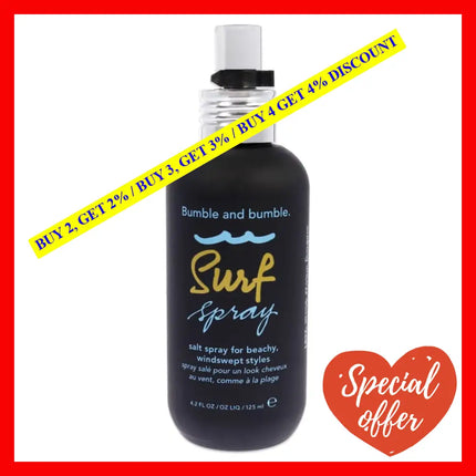 Surf Spray By Bumble And For Unisex - 4 Oz Hair