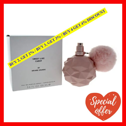 Sweet Like Candy By Ariana Grande For Women - 3.4 Oz Edp Spray (Tester)