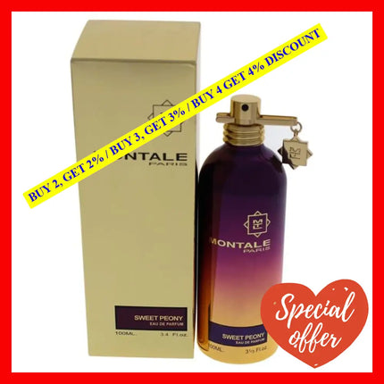 Sweet Peony By Montale For Unisex - 3.4 Oz Edp Spray